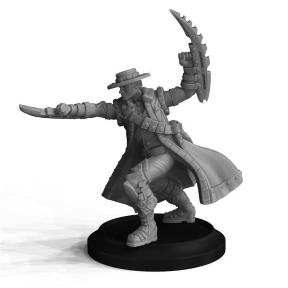 Wild West Exodus Lot 6 Miniatures 35mm Sasha Marcus Rani H Bot 44 Boxer Alpha - Picture 11 of 13